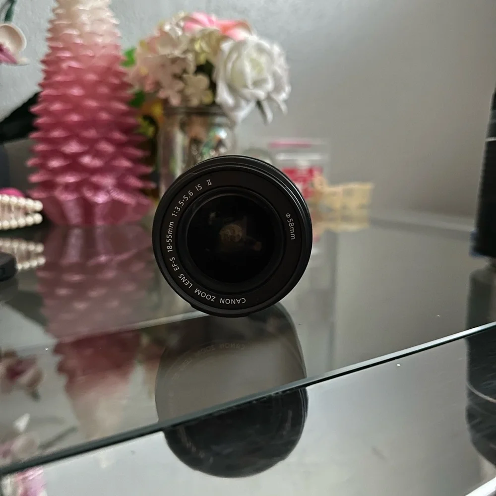 Canon EOS Rebel T7 Digital Camera with 18-55 mm and 75-300 lens